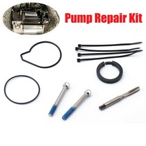 휴대용 무선 에어펌프 자동차 자전거 차량용 타이어 공기주입기 바람넣기 튜브 바람넣는기계에어펌프 1 세트 에어 서스펜션 압축기 펌프 씰 수리 키트 BMW 포르쉐 벤츠 용 6, 협력사