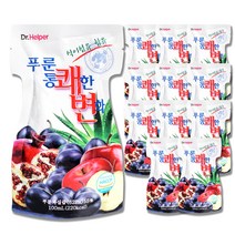 닥터헬퍼 쾌변 푸룬 통쾌한 변화 식이섬유 100ml, 12포