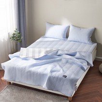 공유가치 파스텔 쉐브론 스노우리플 모달 스프레드 SS 4색상 슈퍼싱글 호텔이불 여름이불 냉감이불