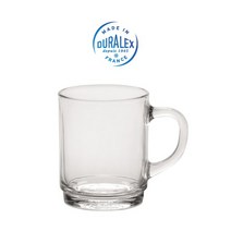 듀라렉스 베르사유 머그컵260ml 프랑스 강화유리컵 물컵 손잡이유리컵 홈카페, 베르사유머그컵260ml