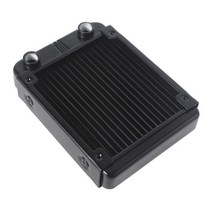 알루미늄 라디에이터 CPU 1/4 인치 스레드 18 튜브를 갖는 수냉 열 교환기