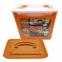 누름판포함 황토락 6호 16L 밀폐 김치통 특대 절임, 상세페이지 참조