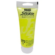 뻬베오 스튜디오 아크릴물감 형광 370 FluorescentOrange, 100ml, 1색