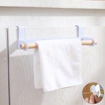 엠에스와이 우드 키친타올걸이 행주 수건 주방 키친 다용도, 화이트, 1개