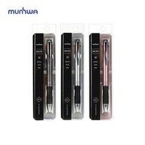 문화 메탈 3색 볼펜 에스 3종 택1 멀티볼펜 3색볼펜 학생볼펜 삼, 종류:실버