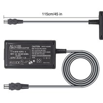 AC DC 어댑터 AC-L100C 소니 카메라 L10B L15 전원 어댑터 NX100 AX2000 MC2500 HXR-NX3 CCD-TRV228 TRV61, 03 UK