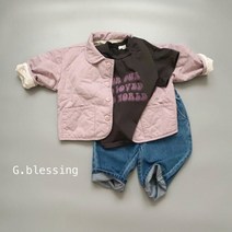 지블레싱 마일드자켓 봄 유아 아동 간절기 얇은 패딩