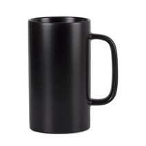 [카페 위즈 머그컵 500ml(블랙)]/원두커피/아메리카노/음료/마끼야또/카페라떼/녹차/코코아/