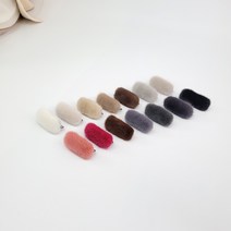 밍크 목도리 고정핀/ 밍크 목도리 집게/리얼 퍼 브로치/머플러 코디 fabr01