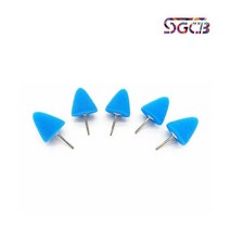 SGCB 1인치 미니폴리셔 세모형 패드 28x43(mm) 파란색 SGGA152 5개입 마무리용, 5개