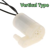 미니수중펌프 미니 진공 워터DC 2.5-6V 저소음 브러시리스 모터 펌프 120l/H 소형 마이크로 잠수정 워터, 04 Vertical Type