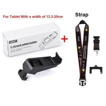 드론부품 드론DIY 키트 조립 만들기 드론 원격 제어 태블릿 DJI Mavic Air 2 2S 3 Mini MINI PRO Accessoy 클립 홀더 용 확장 브래킷 마운트, Large red strap