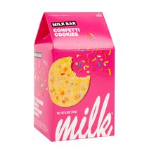 밀크바 컨페티 쿠키 뉴욕 맛집 수제 답례품 르뱅 간식 세트 수입 구움 과자 선물용 184g(6.5oz)