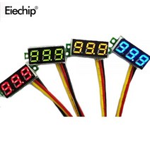 0.28 인치 디지털 LED 미니 디스플레이 모듈 DC 0-100V 전압계 전압 테스터 패널 미터 
