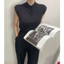 슈잼마켓 / 찰랑 반목 셔링 민소매 나시 티셔츠