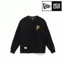 뉴에라 뉴에라 MLB 레이즈드 임브로이더리 피츠버그 파이어리츠 맨투맨 블랙 13338649