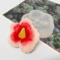 데코 무궁화 꽃 1구 (자체제작) 몰드실리콘