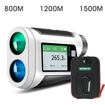 골프 거리측정기 LCD 터치스크린 충전식 레이저 보이스캐디 800M 1200M 1500M