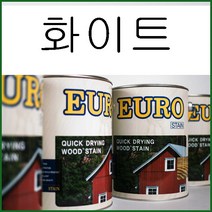 20리터 유로오일스테인 붓2로라1증정 오일스텐 중금속no 유로, 화이트, 20l, 1개