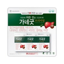 대웅생명과학 가네굿 프리미엄 진 밀크씨슬 세트, 63g, 2개