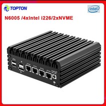 2022 신제품 11 세대 펜티엄 N6005 2.5G pfSense 라우터 4 인텔 i226 Nics NVMe 2 DDR4 팬리스 미니 PC OPNsense 방화벽 VPN 서버, Intel Pentium N6005, AU, 16GB DDR4 128GB NVMe