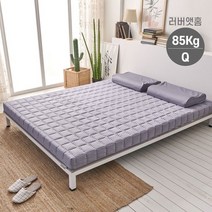 러버앳홈 미디엄하드 천연라텍스 매트리스 10cm - 퀸
