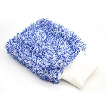 26x20cm 부드러운 자동차 청소 장갑 울트라 소프트 미트 마이크로 화이버 매드니스 워시 미트 건조하기 쉬운 자동 디테일링 세차 ​​미트, Bule B