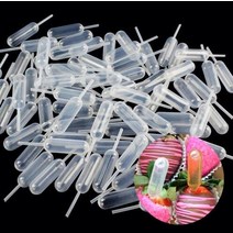 50pcs100pcs 플라스틱 짜기 4ml 전송 피펫 dropper mayitr 일회용 피펫 딸기 컵케익 아이스크림 초콜릿, 100 개
