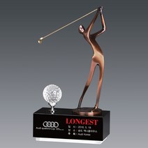 KC6-044-2 펄브론즈 트로피 이글패 홀인원 싱글 기념패