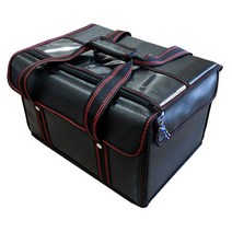 대성 배달대행가방 대 25L 최고급국산원단 뚜껑자석 40x27x23cm 배달대행 탑박스 배달통 리어백, 검정