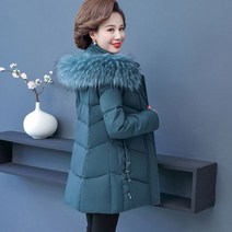 겨울 엄마 캐주얼 경량 방한 패딩 빅사이즈 LC 01