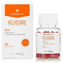 독일 Heliocare oral 헬리오케어 캡슐 먹는 선크림 자외선 차단제 60정 x 2, 2개