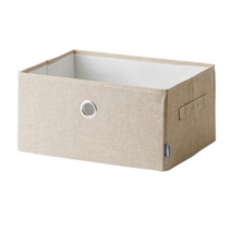 한샘 폴리 스칸디아 수납바스켓 중, 베이지, 1개