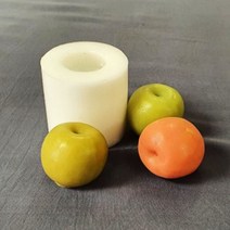 수제몰드 - 산사과 (대) 과일 실리콘몰드