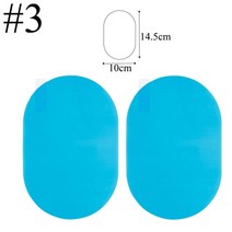 사각지대 거울 차량 자동차 빽밀러 보조사이드미러 dsycar car rain film 백 보호 필름 anti-fog membrane anti-glare 방수 rainproof, 3