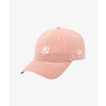 [빠른출고]/뉴에라 NEW ERA 엠엘비 MLB 코듀로이 뉴욕 양키스 언스트럭쳐 볼캡 핑크 940UNST CORDUROY NEYYAN PINK