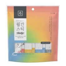 브리더랩 고양이 습식 건강 간식 월간스틱 (파티), 30개입, 8팩