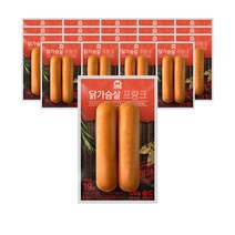 미트리 닭가슴살 프랑크 소세지 청양고추 100g, 닭가슴살 프랑크 소세지 청양고추 100g 20팩, 20개