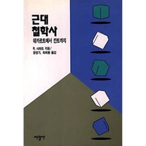 근대철학사:데카르트에서 칸트까지, 서광사