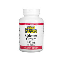 내추럴 네추럴 팩터스 구연산칼슘 350mg 90정 크로스카멜로스나트륨 마그네슘스테아레이트