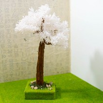 미니미소 봄바람 벚꽃나무 (20cm이상) 미니어쳐 모형