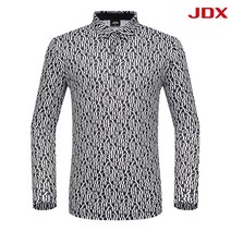 제이디엑스 JDX X2TL T1446 세련된전판패턴 남성골프티셔츠