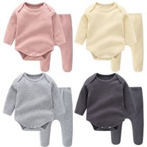 (그레이73) 파스텔 골지 바디슈트 타이즈 2종세트(59-, (차콜73) 파스텔 골지 바디슈트