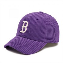 MLB 코듀로이 언스트럭쳐 볼캡 B (Purple) 3ACPC0126-43PPS