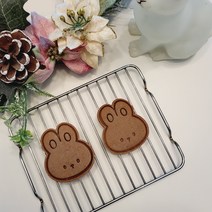 토끼얼굴 쿠키커터 수제 베이커리 쿠키만들기
