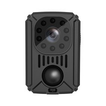 바디캠 액션캠 Drive body 보안용 바디 액션캠 현장 녹화 2022 1080p md31 mini camera hd 카메라 pocket cam night vision cam, 검은색, 01 md31 min cam