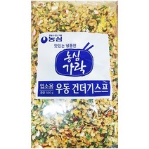 STNY_농심 건더기 스프 500g 우동 고명 건 봉지 말린 요리용 조리용 면