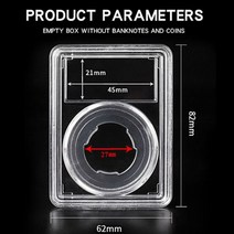 레고장 피규어 레고 건담 장식장 진열장 맞춤형 투명 아크릴 동전 디스플레이 슬래브 홀더 보관 상자 등급, 14 27mm_01 10 pcs