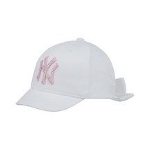 MLB 키즈 뉴욕양키스 아이스크림 리본 숏챙 72CPI2911-50W