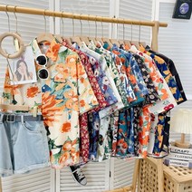 하와이안 셔츠 꽃무늬셔츠 바캉스룩